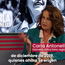 Carla Antonelli: "Carmen Calvo me echó del PSOE"