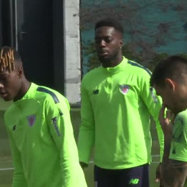 El Athletic ya prepara el partido de este sábado frente al Almería