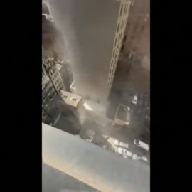 Un muerto y cinco heridos al venirse abajo cuatro plantas de un parking en Nueva York