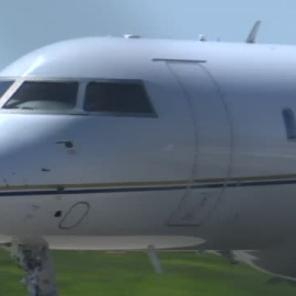 El rey emérito aterriza en Vigo