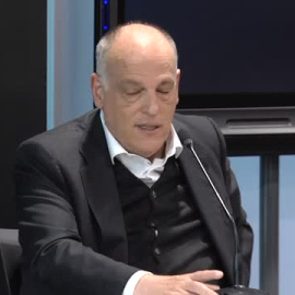 Tebas: "Laporta no ha convencido a nadie con sus explicaciones"