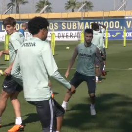 El Villarreal sigue preparando el partido del domingo contra el Sevilla