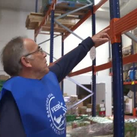 Roban cinco toneladas de comida del Banco de Alimentos de Segovia