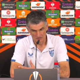 Mendilibar: "Hemos pasado la eliminatoria sin pasar tantos apuros como habíamos pensado"