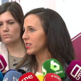 Belarra acusa al PSOE de "hacer daño" a la coalición por votar junto al PP "retrocesos en derechos"