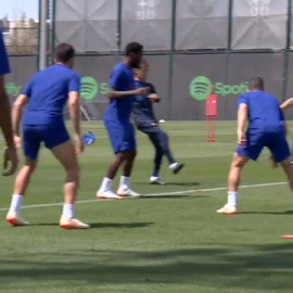 El Barça regresa al trabajo tras perder en Vallecas
