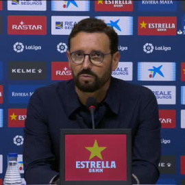 Bordalás: "El equipo ha querido, pero ha habido fases en que no hemos podido"