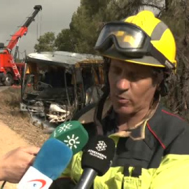 Una temporera muere en un accidente de autobús camino del trabajo