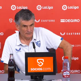 Mendilibar: "Hace tres semanas estábamos llorando a ver si nos salvábamos" 