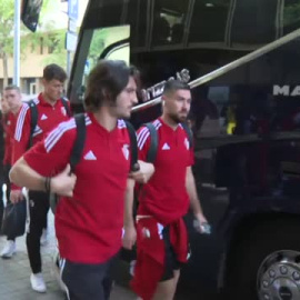 Osasuna llega a Barcelona con la final de la Copa del Rey en el horizonte