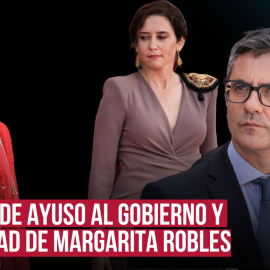 Ayuso ataca al Gobierno en la fiesta del 2 de Mayo frente a la pasividad de Margarita Robles