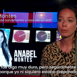 Anabel Montes, responsable de rescates en MSF: "El Mediterráneo que dejo es mucho más cruel que el de 2015"