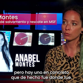 Anabel Montes, responsable de rescates en MSF: "Cuando le dimos la vuelta a ese cuerpo me quedé en shock. Estaba muy embarazada"