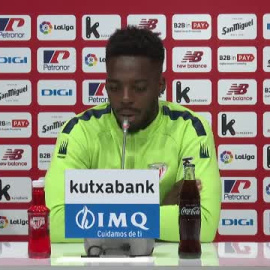 Iñaki Williams: "Es importante sumar de tres en tres y volver a contagiar el entusiasmo"