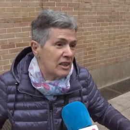 La detenida por el asesinato de su expareja en Pamplona vuelve a la casa para una reconstrucción