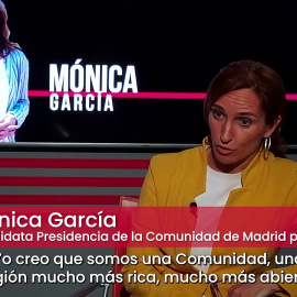 Mónica García:  "Madrid es una comunidad mucho más abierta y empática de lo que representa Ayuso"