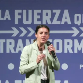 Irene Montero cree que el bipartidismo está detrás de la compra de votos