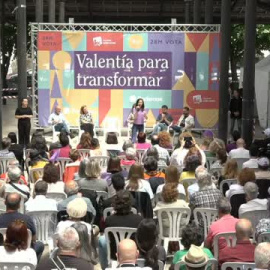 Belarra defiende a Podemos como "única alternativa posible" a las "prácticas corruptas del bipartidismo"