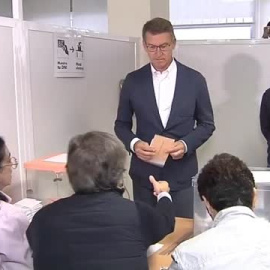 Feijóo pide un voto "claro" y "contundente" en las urnas