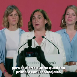 Ada Colau afirma que "es una obligación de las fuerzas progresistas" ver si se puede formar gobierno