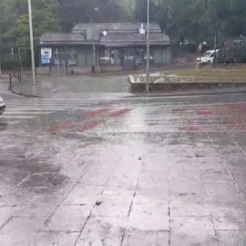 Bailando bajo la lluvia en Murcia