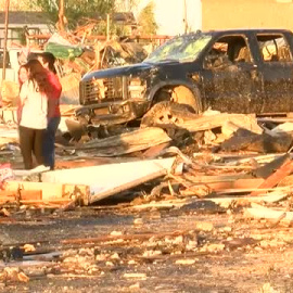 Traumatismos, afecciones pulmonares y muertes: los efectos del tornado en Texas