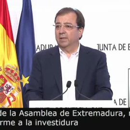 Fernández Vara anuncia que se presentará a la investidura en Extremadura