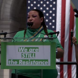 Miles de personas se manifiestan en EEUU por el retroceso de los derechos de las mujeres en el país