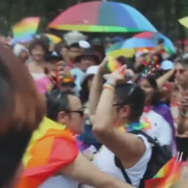 Decenas de miles de personas participan en la Marcha del Orgullo de Ciudad de México