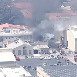 Extinguido un incendio en los estudios de la Warner Bros en la ciudad californiana de Burbank