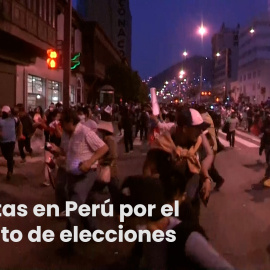 Al menos dos fallecidos durante las protestas en Perú