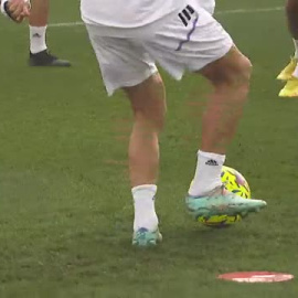 Ancelotti dirige un nuevo entrenamiento del Real Madrid  