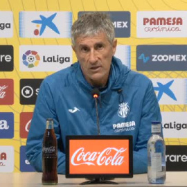 Setién: "Todavía nos quedan muchas cosas por mejorar, pero estoy satisfecho" 