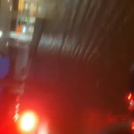 Una borrasca azota la costa cantábrica