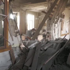 Los ataques rusos bombardean por cuarta vez en una semana un hospital de la región de Donetsk