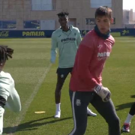 Gerard Moreno advierte sobre el Almería: "El otro día ganó al FC Barcelona"