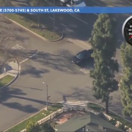 Una espectacular persecución policial en Estados Unidos a más de 200 km/h acaba en accidente