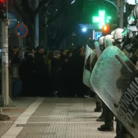 Siguen las protestas en las calles de Salónica por el accidente ferroviario