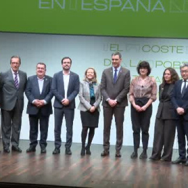 Sánchez sobre la pobreza infantil: "No aceptamos que la única alternativa sea esperar a que el mercado por sí solo repare esta infamia"     