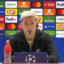 Enzo Fernández: "Al Madrid le tenemos respeto, pero no miedo"