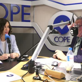 Ayuso: "La marcha de Ferrovial me hace pensar qué imagen estamos dando como país"