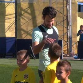 El Villarreal sigue preparando el partido de este sábado ante el Valladolid