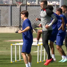 Xavi Hernández da a sus jugadores cinco días libres