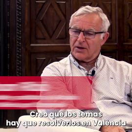 Joan Ribó: "Yo lo que quiero es que en las elecciones estatales vayamos todos juntos y ese es mi objetivo"