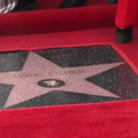 Estrella póstuma para Carrie Fisher en el Paseo de la Fama de Hollywood