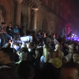 Un muerto y tres heridos durante las celebraciones de los aficionados del Nápoles