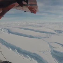 Científicos trazan un mapa tridimensional del glaciar más grande de la Antártida