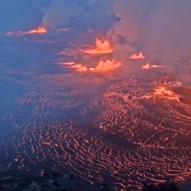 El volcán Kilawea entra en erupción