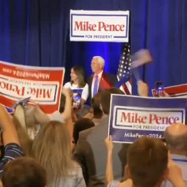 Mike Pence se lanza a la carrera de las primarias republicanas