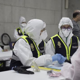 Segundo día de trabajo de los forenses para identificar a las víctimas de Cuelgamuros